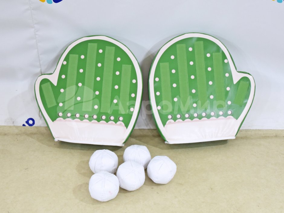 Поймай снежки — игровой реквизит для праздников