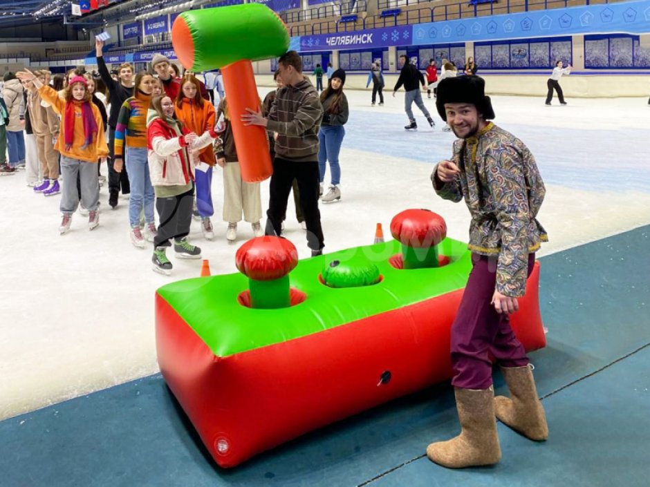 Забей гвоздь — игровой реквизит для детских праздников и тимбилдинга