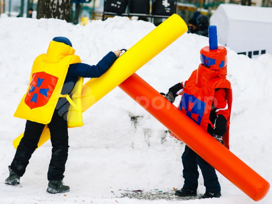 Рыцарский бой — костюмы для шуточных боев и забав