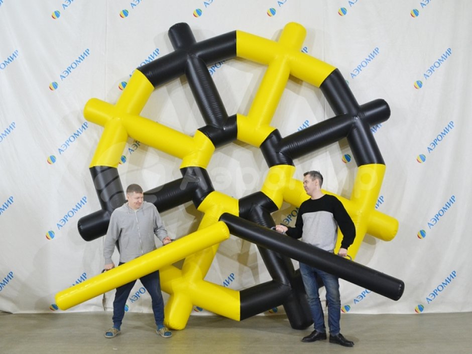 Битва на штурвале — командный аттракцион на силу и ловкость