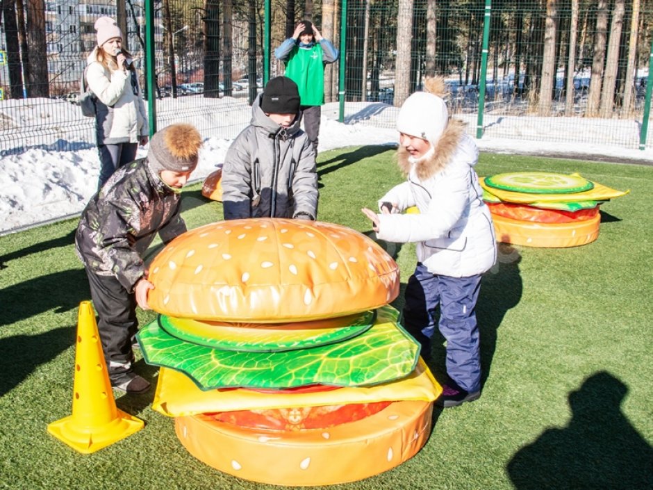 Игровой набор Бургер — командный аттракцион