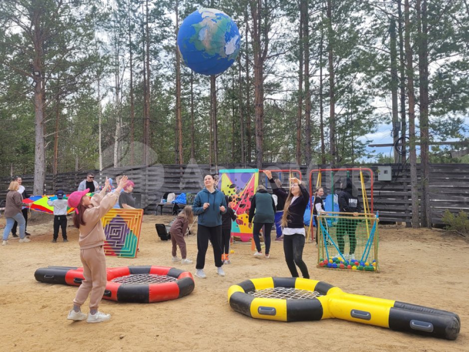 Надувной мяч глобус планета Земля