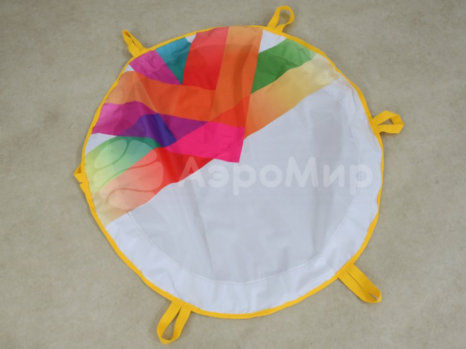 Игровой парашют — реквизит для командных игр, тимбилдинга и аниматоров
