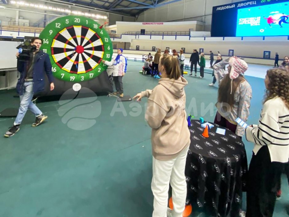 Надувной дартс