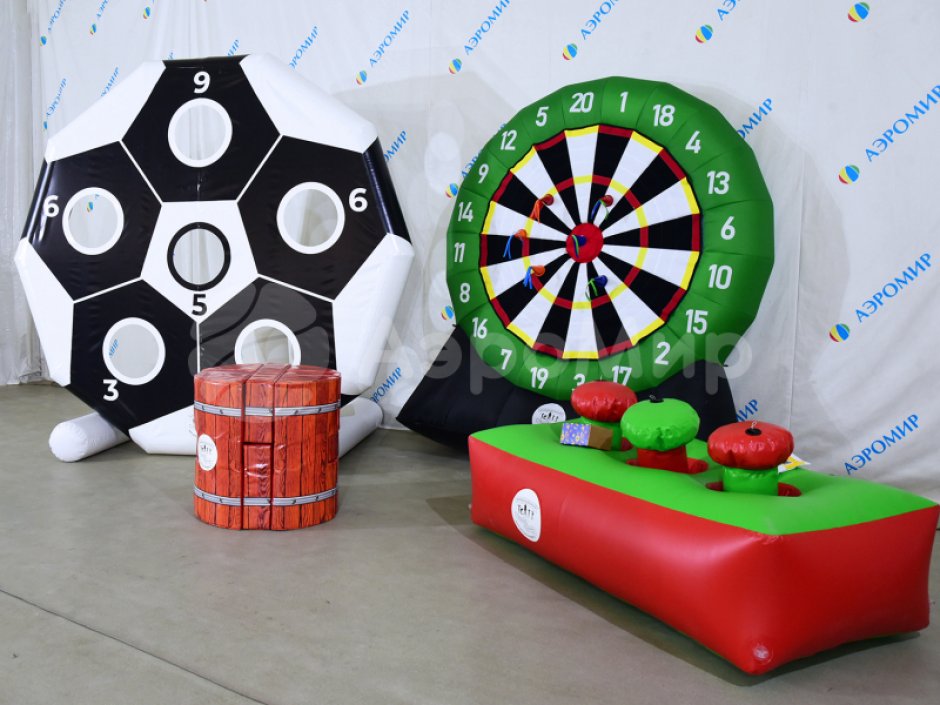 Надувной дартс