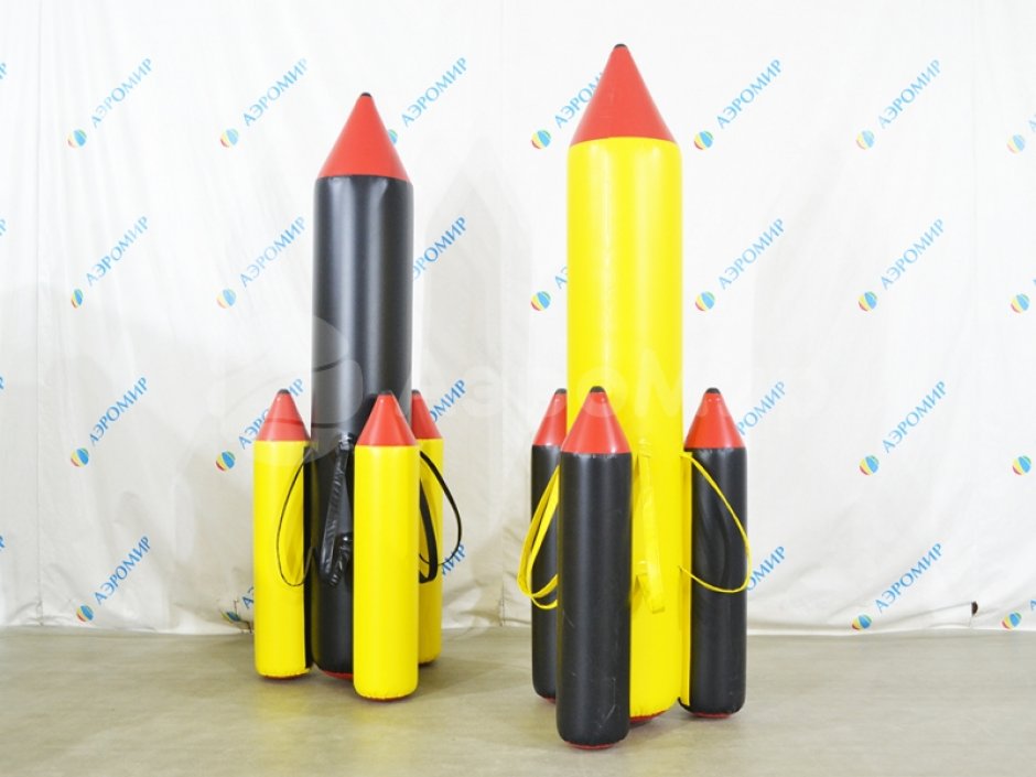 Космическая ракета — командный аттракцион на двоих