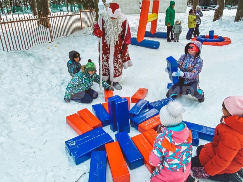 Гигантская дженга — популярная игра формата XXL