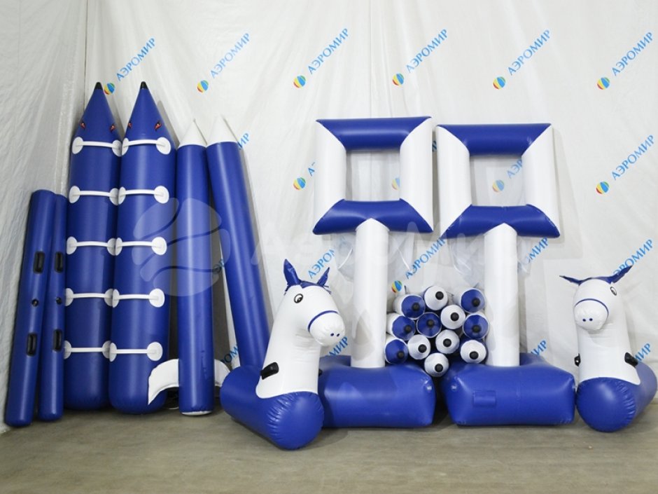 Лошадиные скачки — командный игровой реквизит для забегов и эстафет