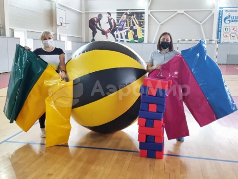 Большой надувной мяч - для спортивных игр и праздников