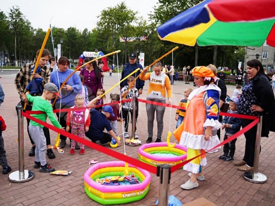 Рыбалка — аттракцион для детей