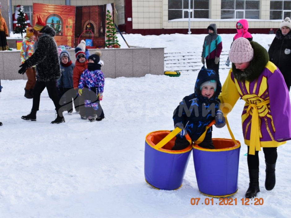 Командный игровой реквизит Забег в ведрах — для шуточных забегов, веселых стартов