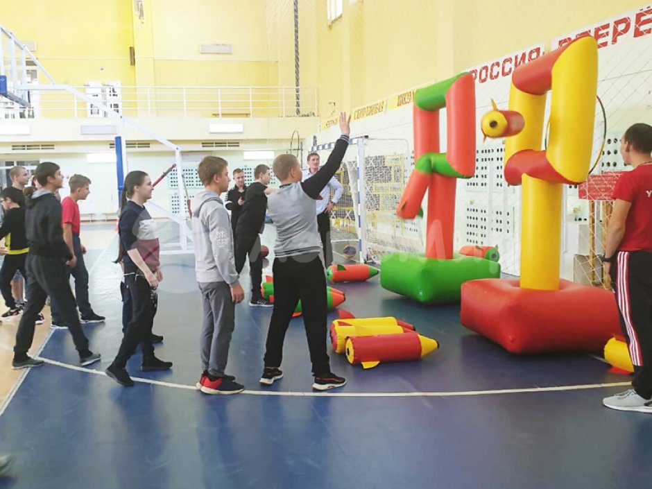 Комплект игрового реквизита для организации полосы препятствий ГТО