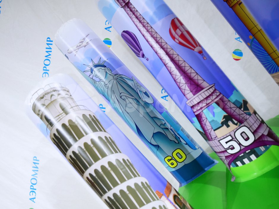 Командный игровой реквизит Надувной кольцеброс Столбики