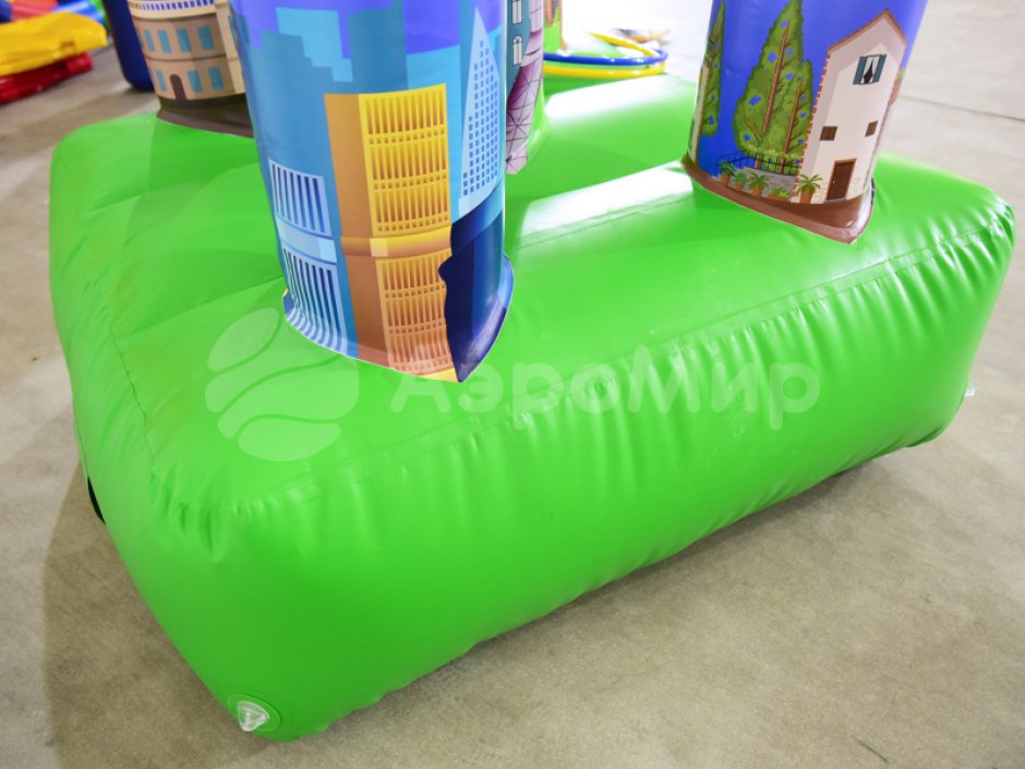 Командный игровой реквизит Надувной кольцеброс Столбики