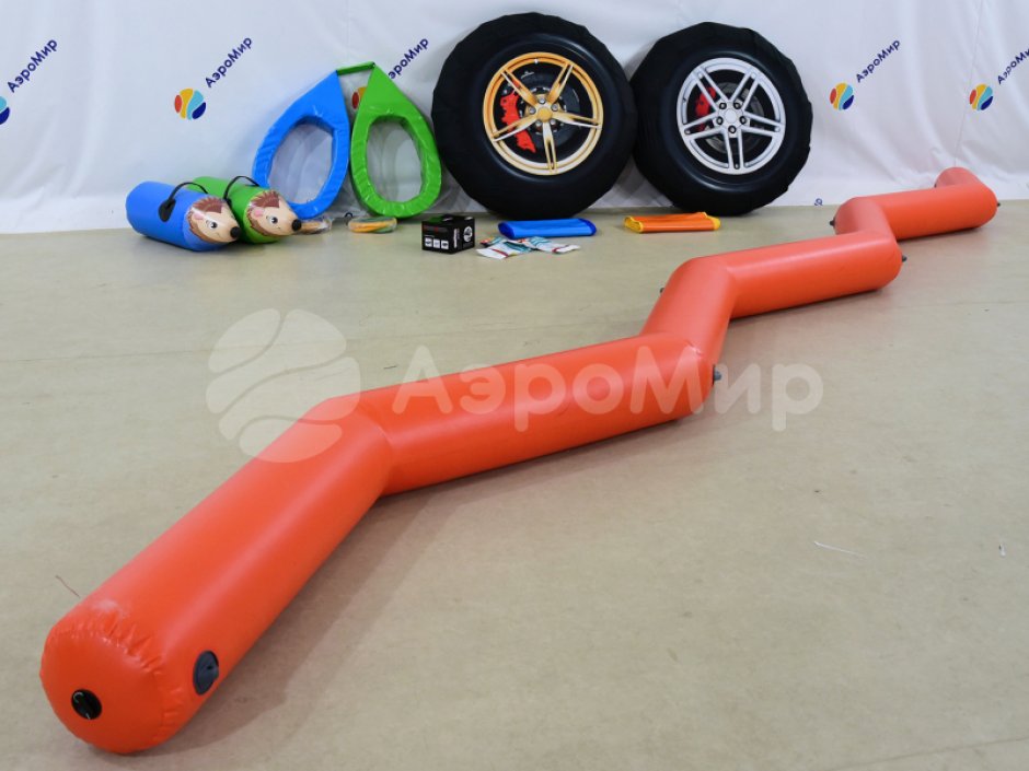 Зигзаг — надувной аттракцион для забегов