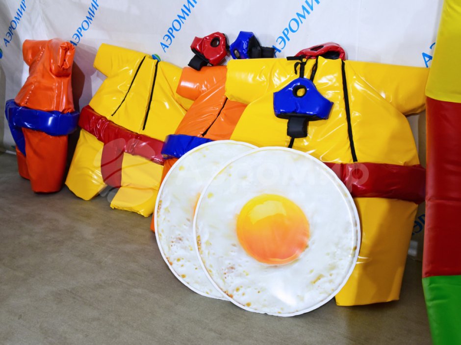 Яичница — игровой реквизит для командных игр