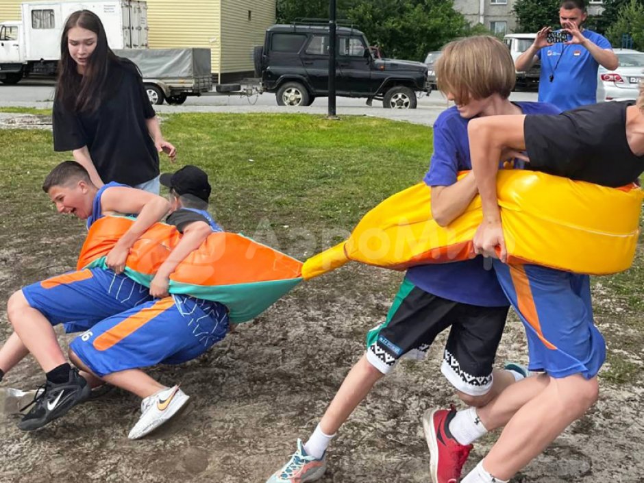 Командный игровой реквизит Тянучка — забава на силу и ловкость