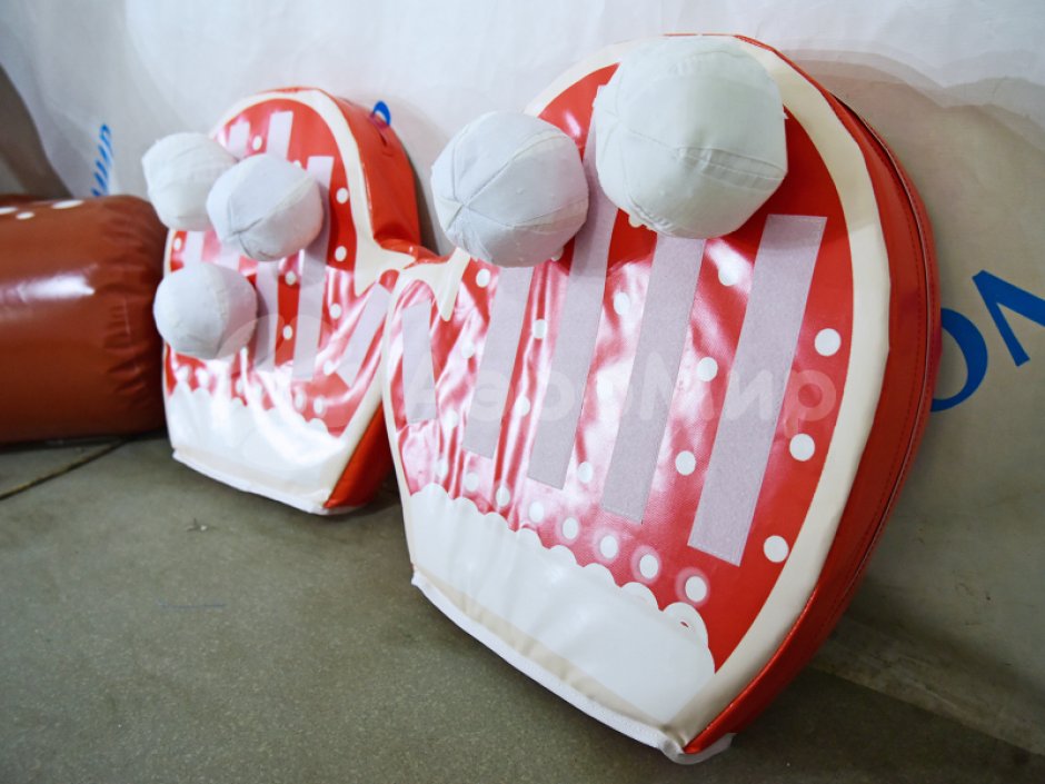 Поймай снежки — игровой реквизит для праздников