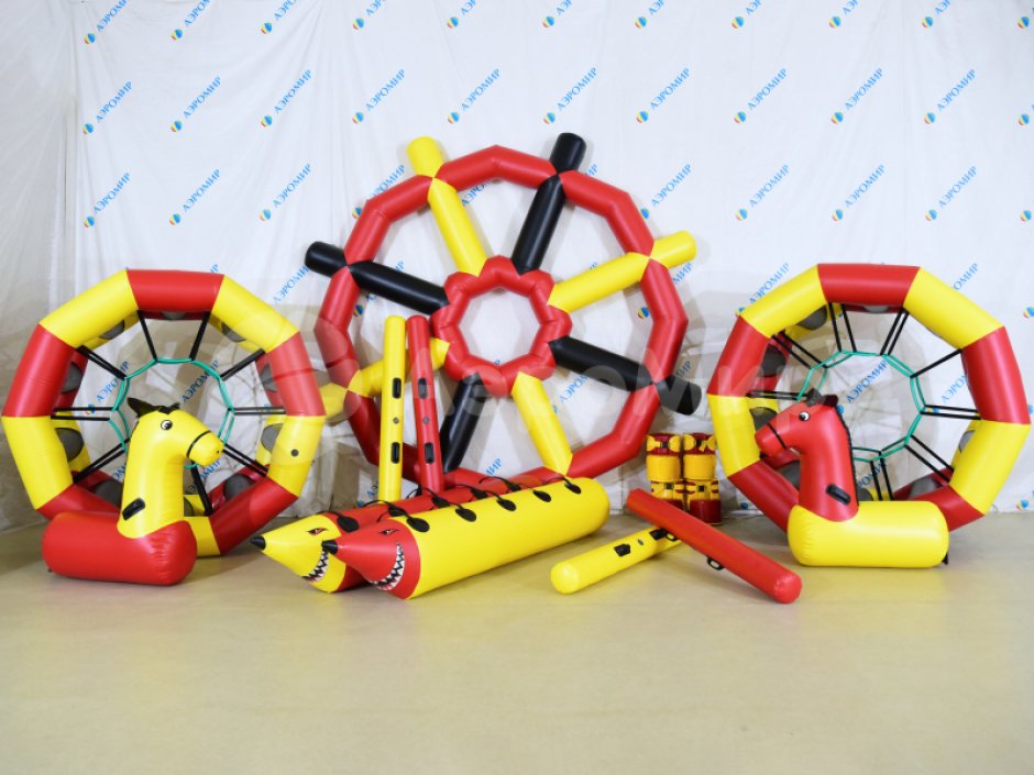 Битва на штурвале — командный аттракцион на силу и ловкость