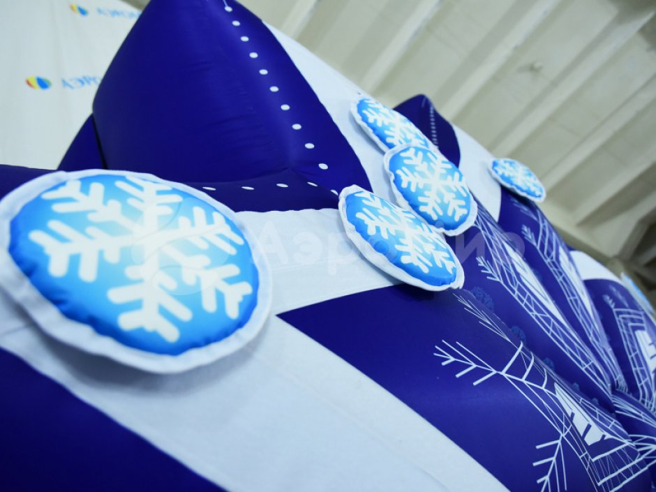 Надувной дартс  Снежинка