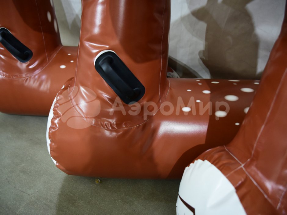 Командный реквизит Оленьи бега — для скачек и забегов, эстафет и развлечений