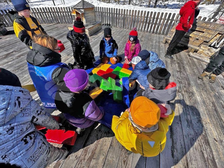 Большой тетрис – мягкая головоломка