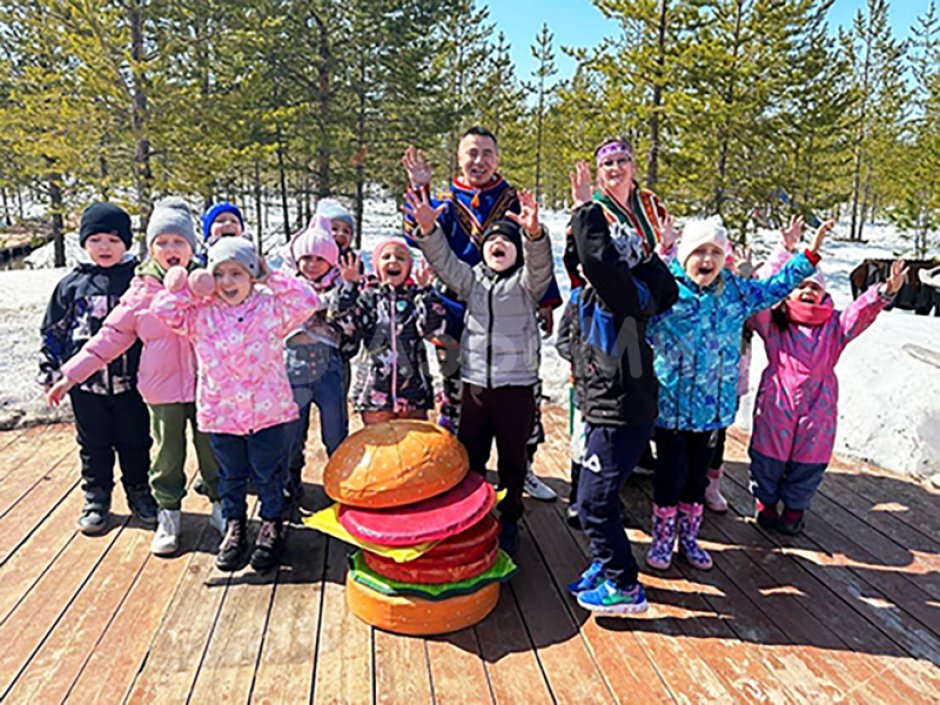 Игровой набор Бургер — командный аттракцион