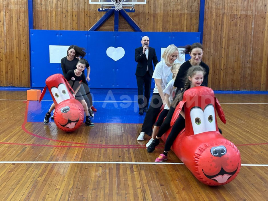 Надувная Торпеда-Собака — скачки, командные забеги, эстафеты