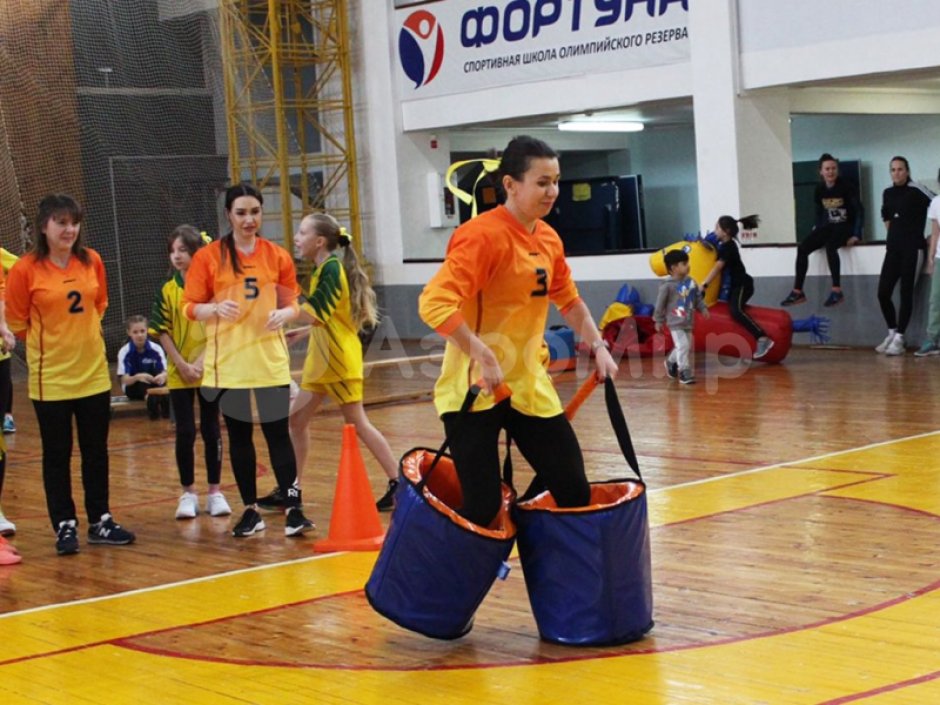 Командный игровой реквизит Забег в ведрах — для шуточных забегов, веселых стартов