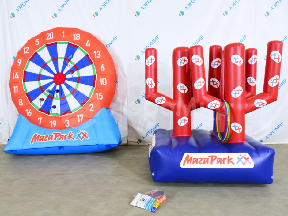 Надувной дартс