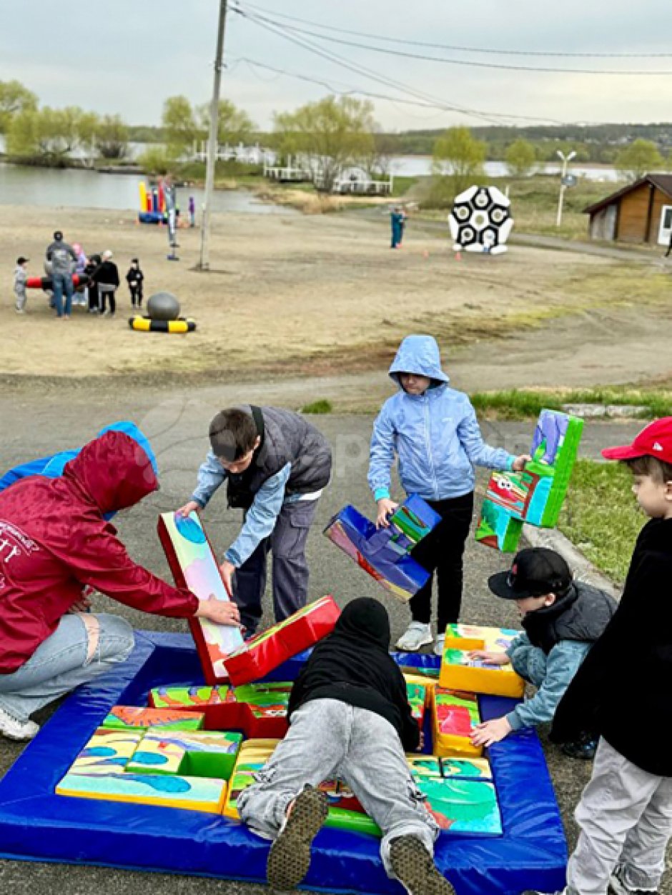 Большой тетрис – мягкая головоломка