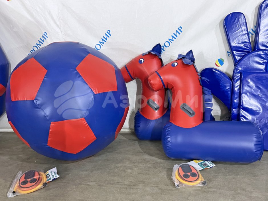 Большой надувной мяч - для спортивных игр и праздников