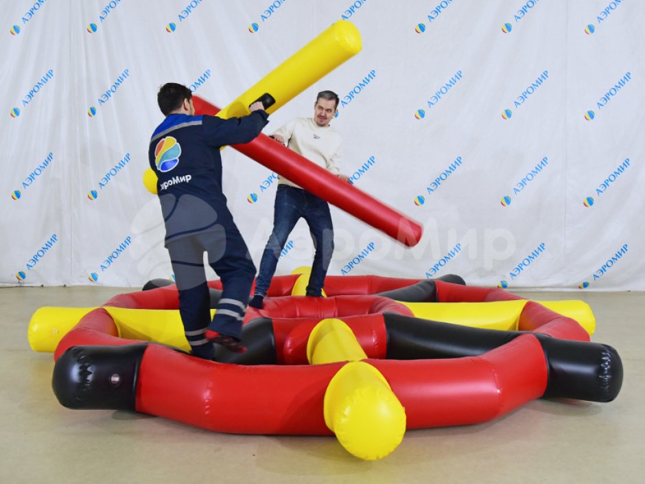 Битва на штурвале — командный аттракцион на силу и ловкость