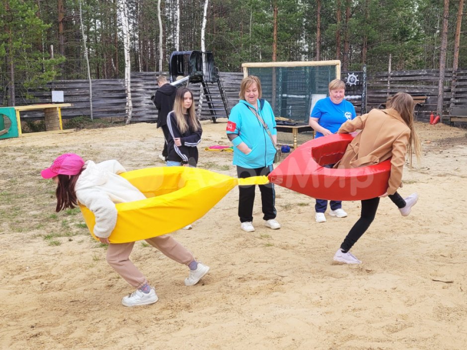 Командный игровой реквизит Тянучка — забава на силу и ловкость