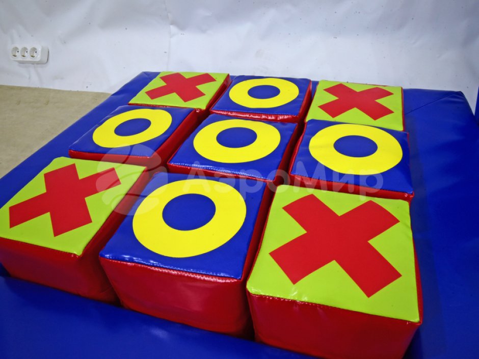 Мягкий игровой набор «Крестики-нолики»