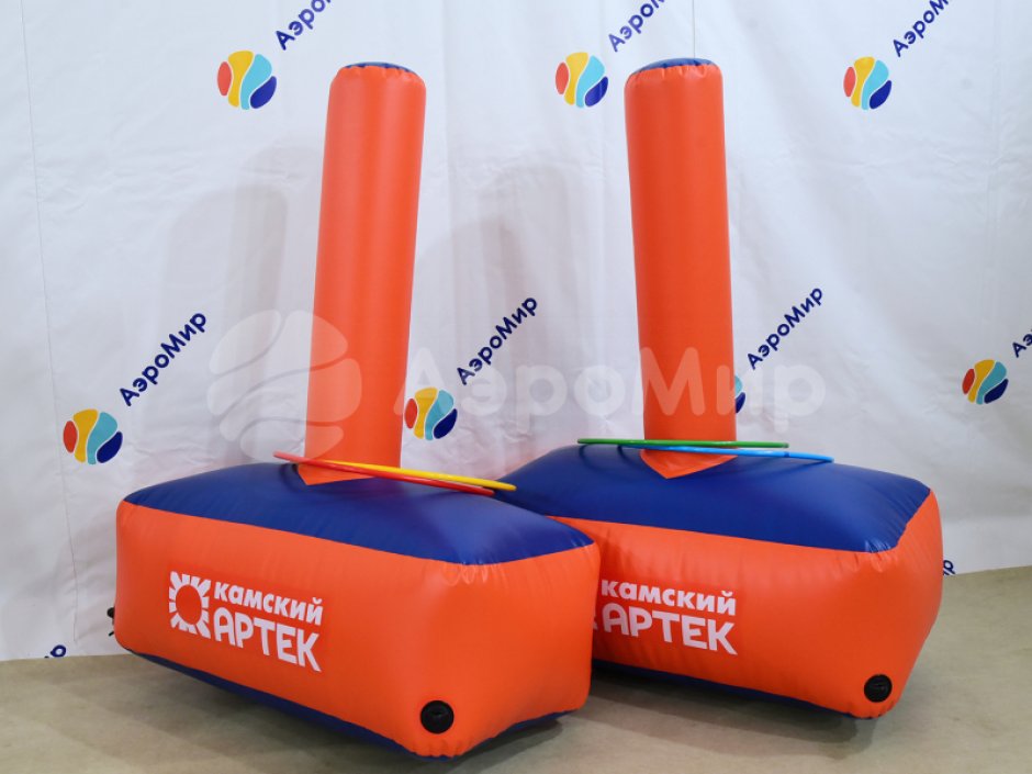 Кольцеброс Столбик — составной игровой реквизит на меткость