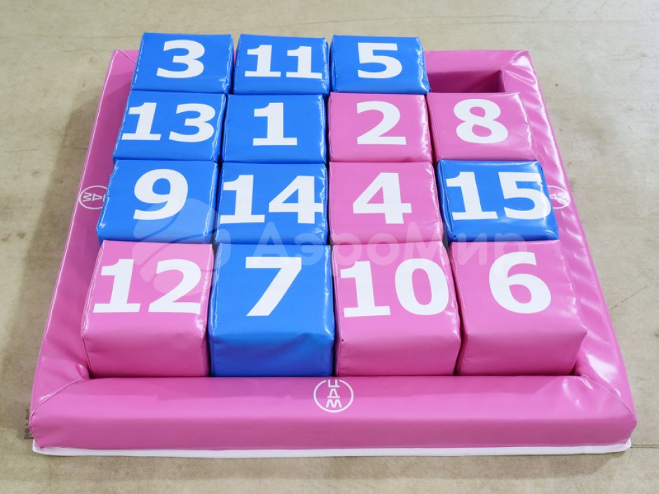 Мягкий игровой набор «Пятнашки»