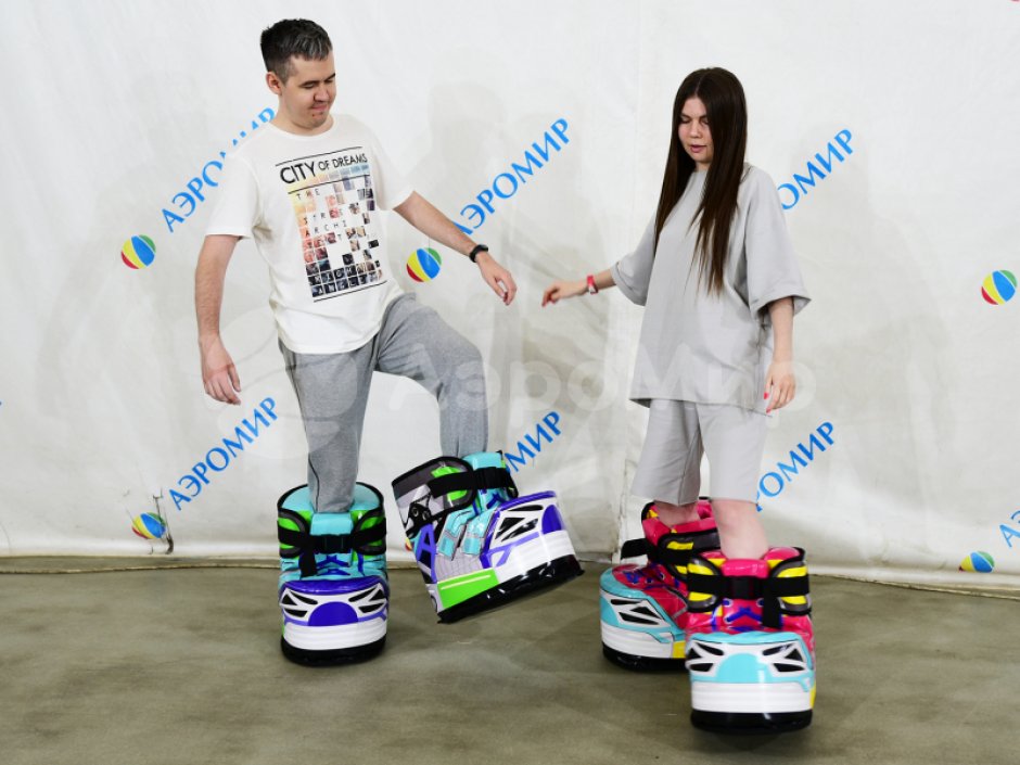 Гигантские ботинки — для эстафет, конкурсов и веселых забегов