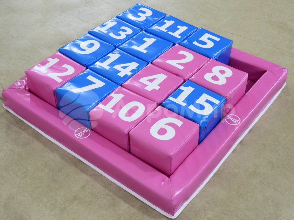 Мягкий игровой набор «Пятнашки»