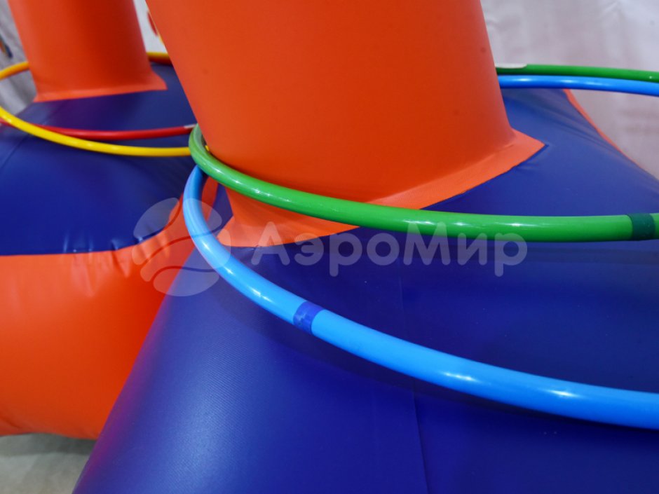 Кольцеброс Столбик — составной игровой реквизит на меткость