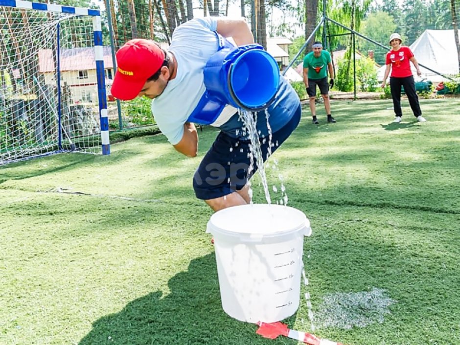 Водонос – командный аттракцион для взрослых и детей