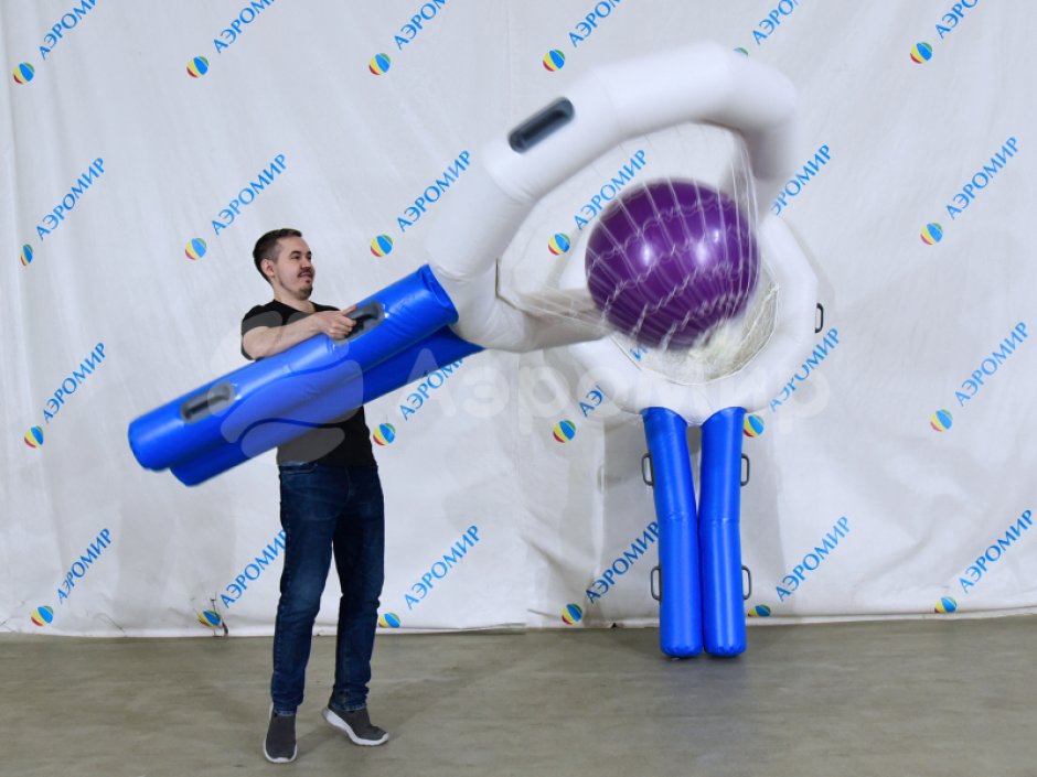 Гигантский надувной Сачок — игровой реквизит для состязаний, эстафет и развлечений