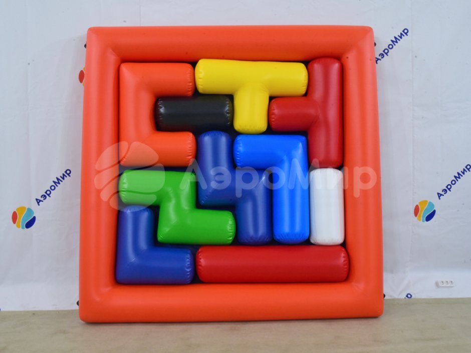 Надувной Тетрис — герметичный аттракцион