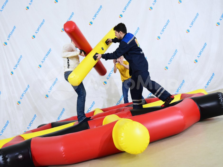 Битва на штурвале — командный аттракцион на силу и ловкость