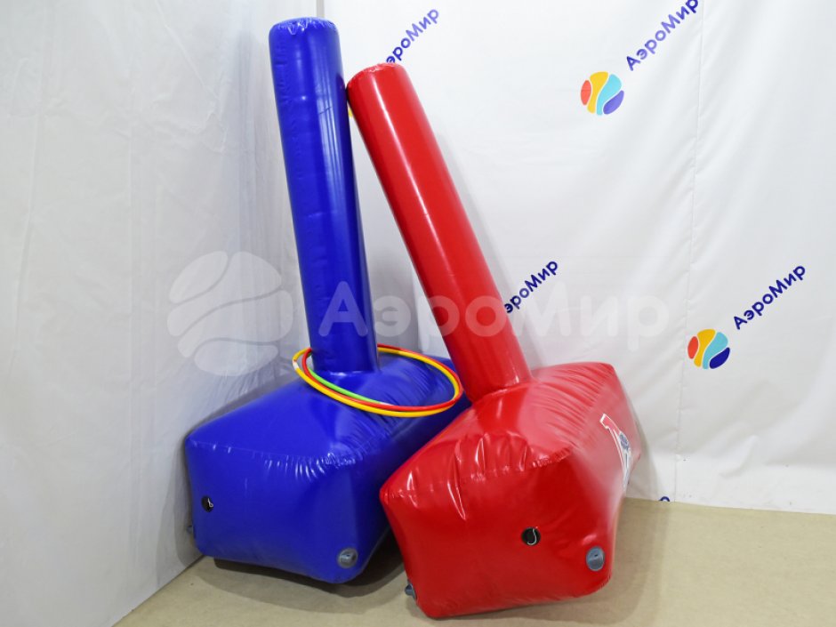 Кольцеброс Столбик — составной игровой реквизит на меткость