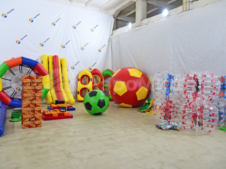 Бампербол (Bumperball) – футбол в шарах