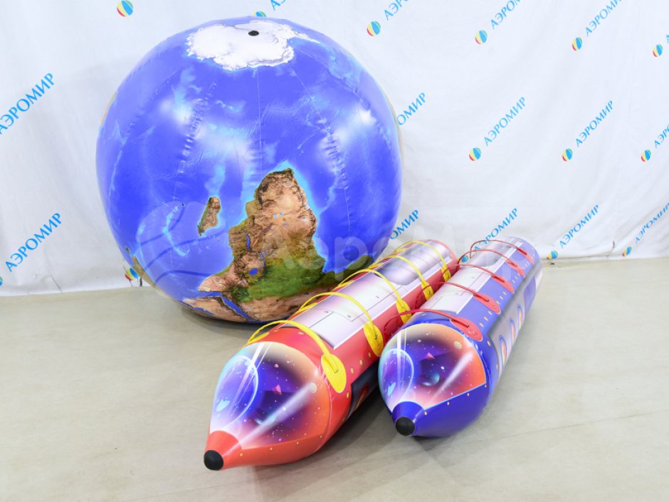 Большой надувной мяч - для спортивных игр и праздников