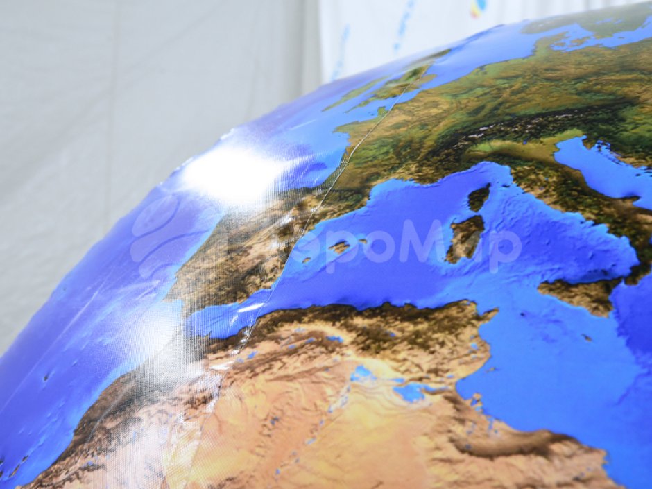 Надувной мяч глобус планета Земля