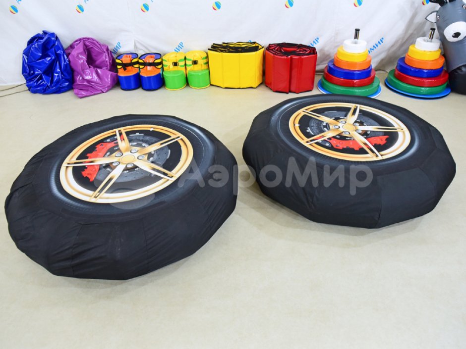 Командный игровой реквизит Надувная покрышка — для игр и состязаний