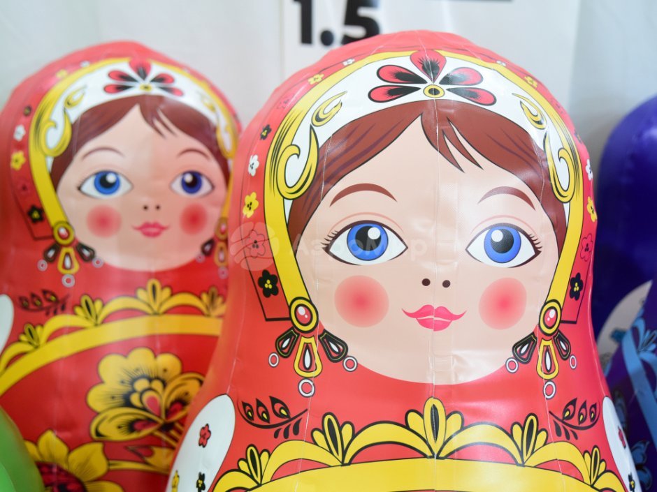 Кегли надувные для улицы
